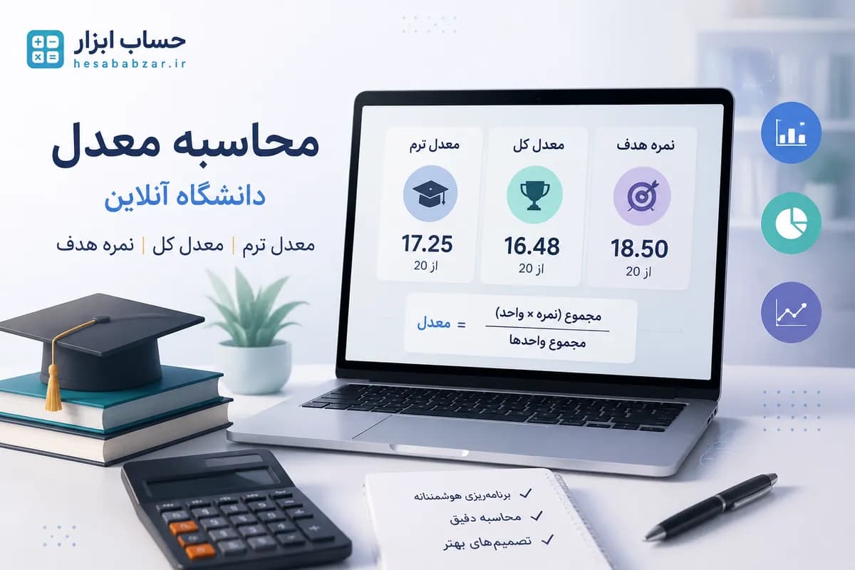 محاسبه معدل دانشگاه آنلاین؛ معدل ترم، معدل کل و نمره هدف